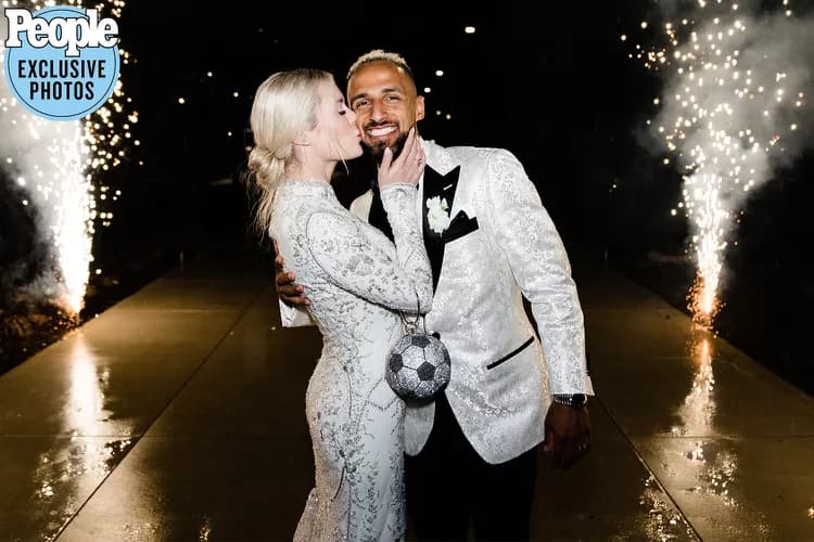 MLS Player Hany Mukhtar Marries Fiancée on Soccer Field Decked Out in Roses
