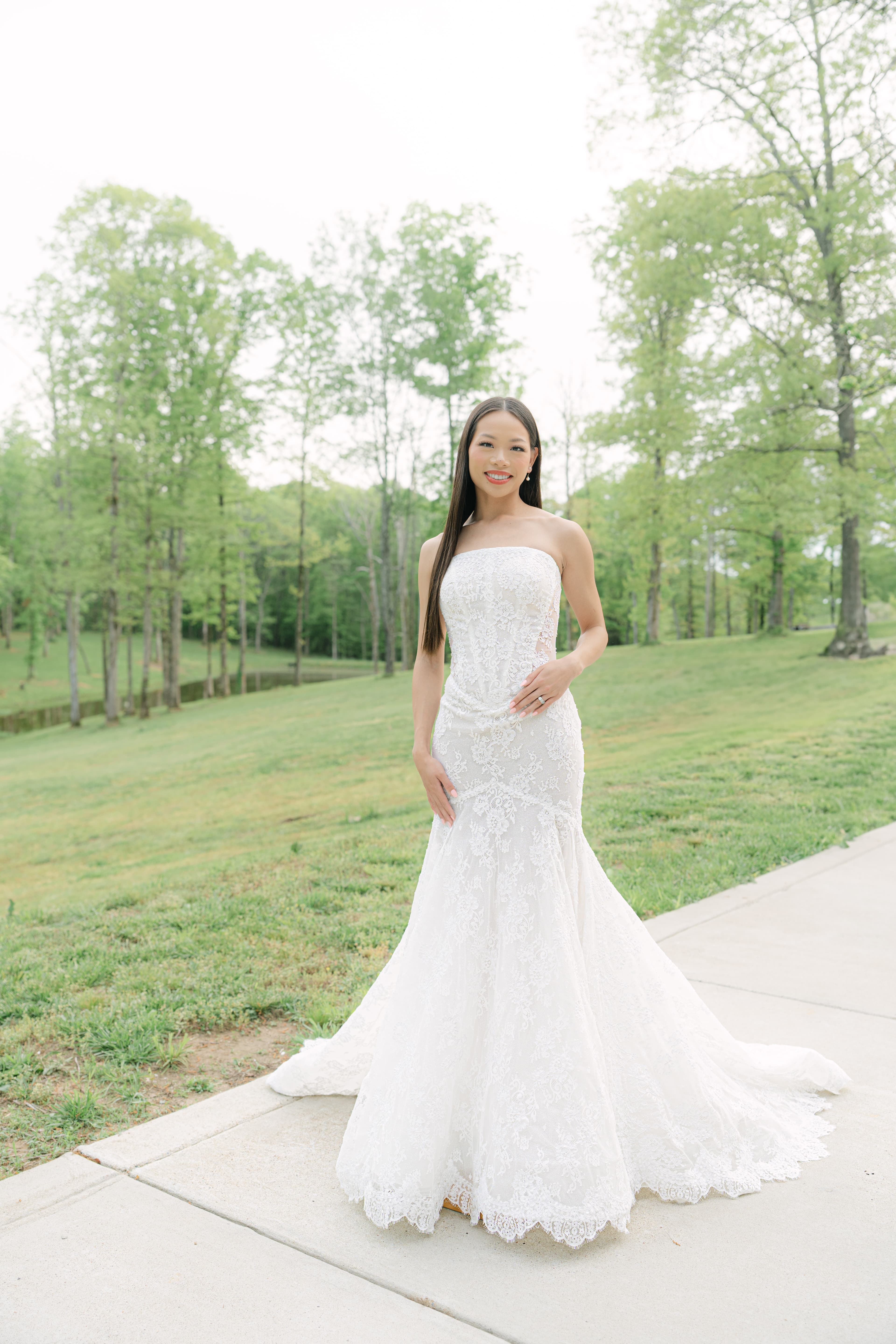 Celeste by Olia Zavozina Nashville bridal designer - Versailles collection Tennessee