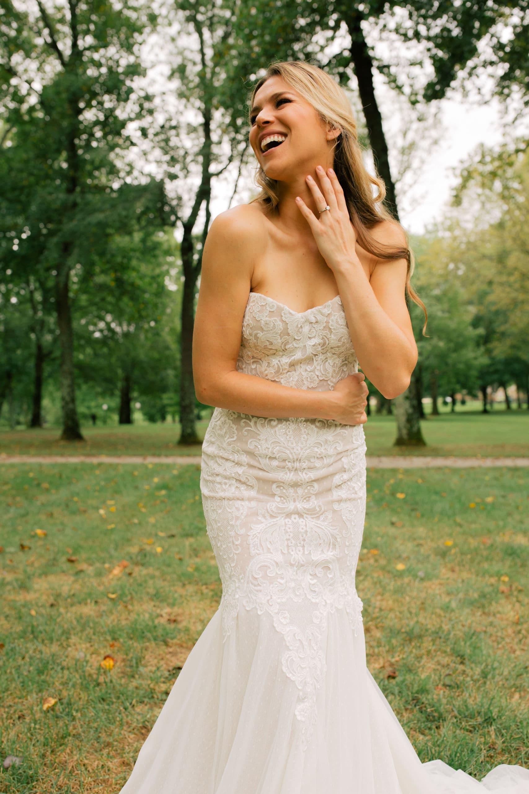 Colbie by Olia Zavozina Nashville bridal designer - Rose Garden collection Tennessee