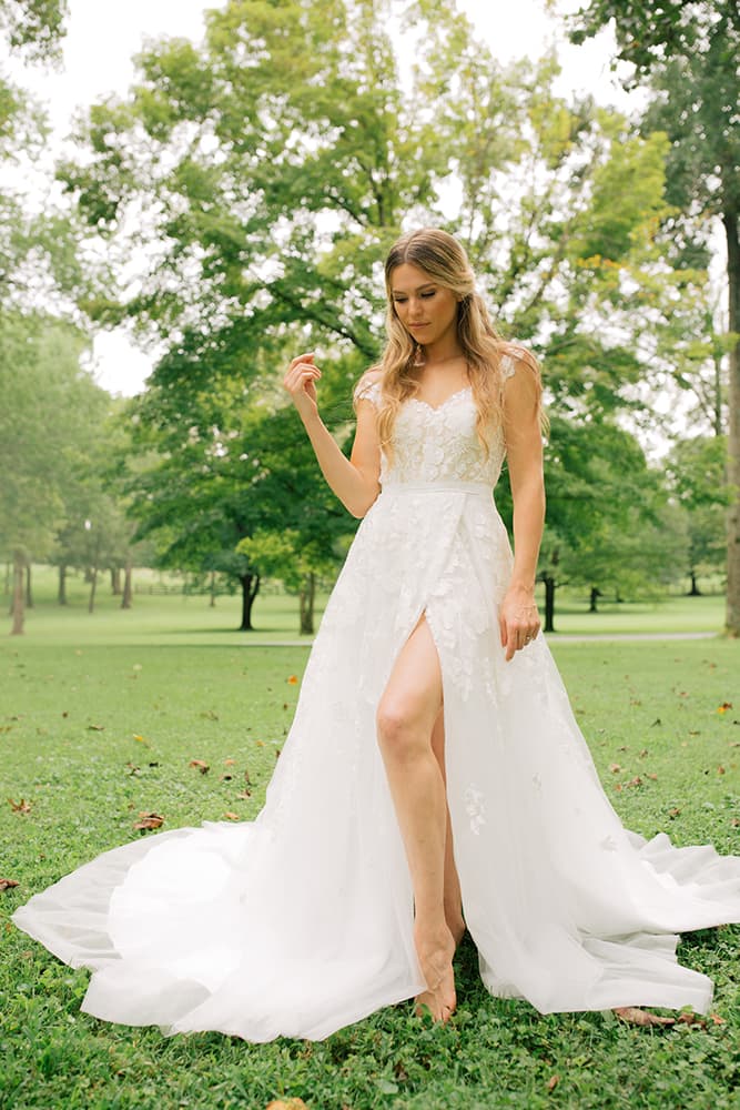 Lorelei by Olia Zavozina Nashville bridal designer - Rose Garden collection Tennessee