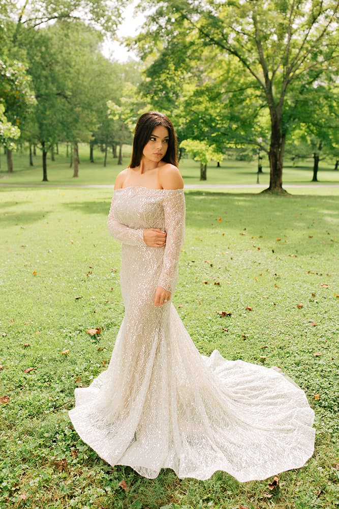 Nicholette by Olia Zavozina Nashville bridal designer - Rose Garden collection Tennessee