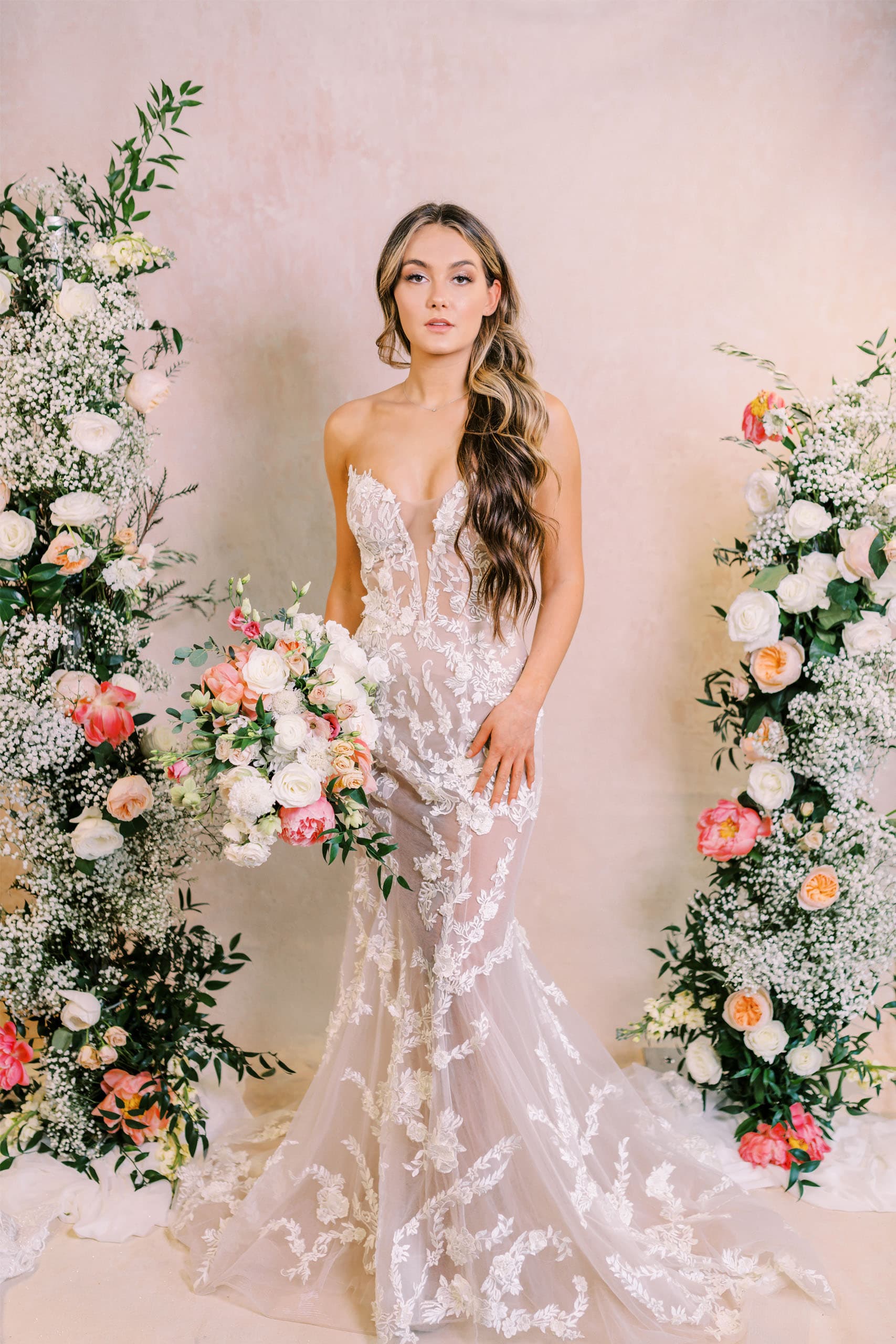 Dahlia by Olia Zavozina Nashville bridal designer - Peony collection Tennessee