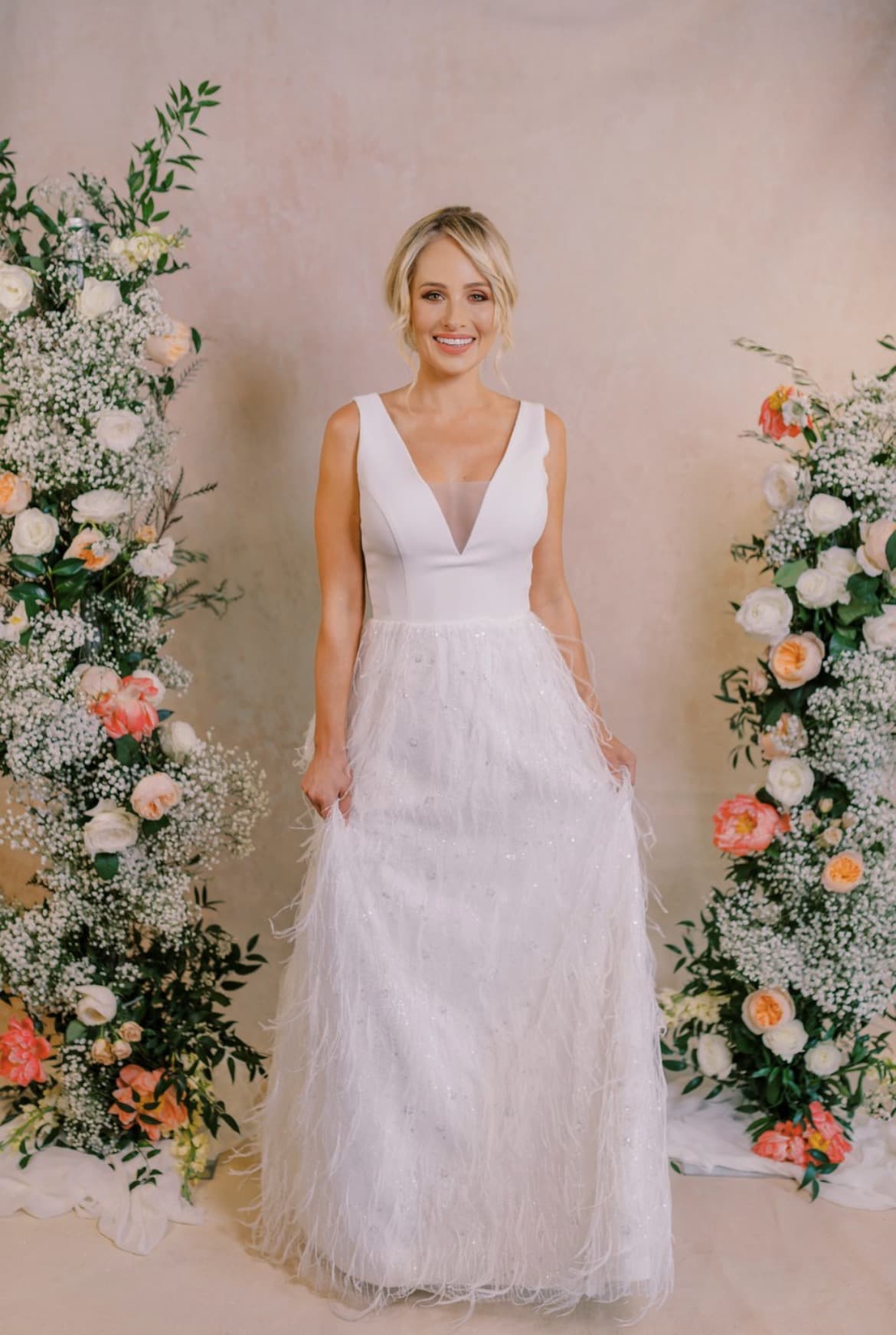 Daphne by Olia Zavozina Nashville bridal designer - Peony collection Tennessee
