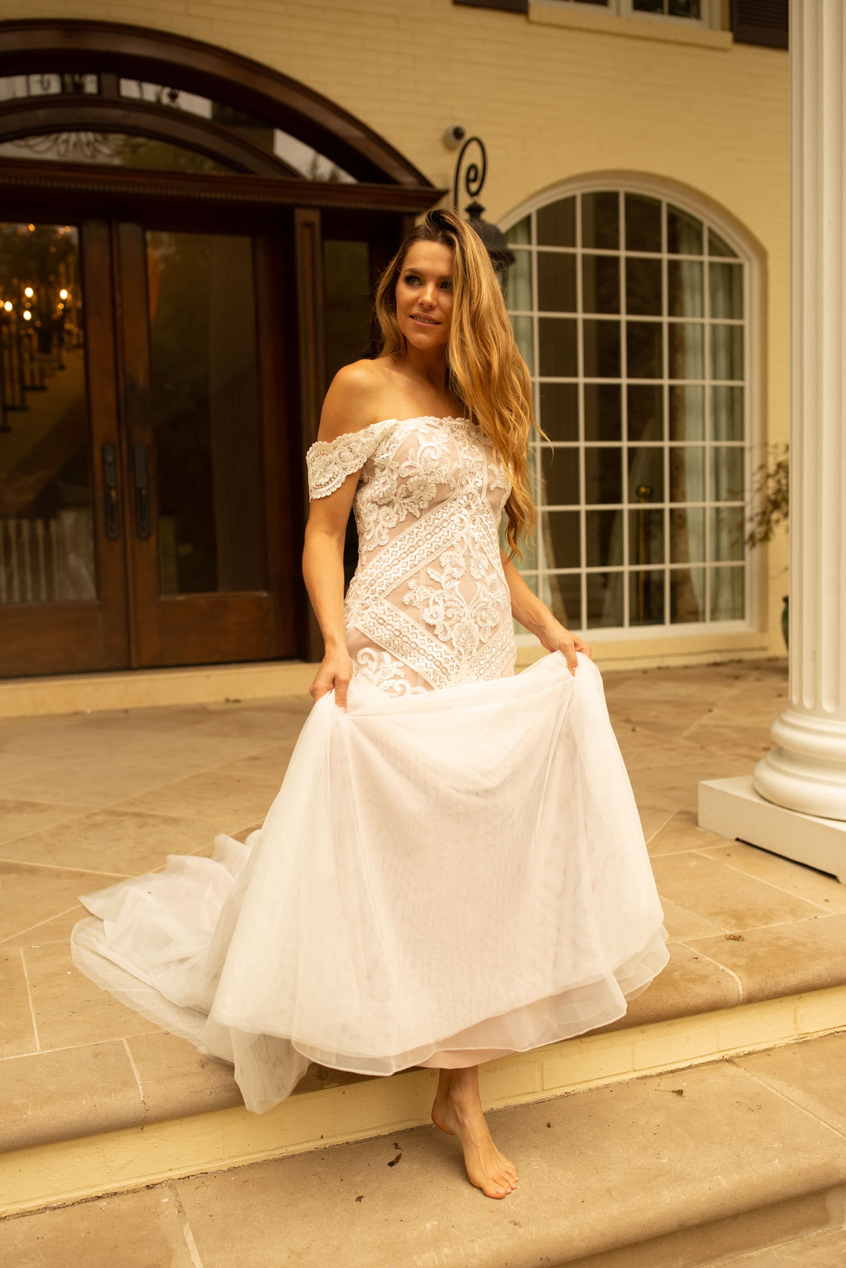 Demi by Olia Zavozina Nashville bridal designer - Rose Garden collection Tennessee