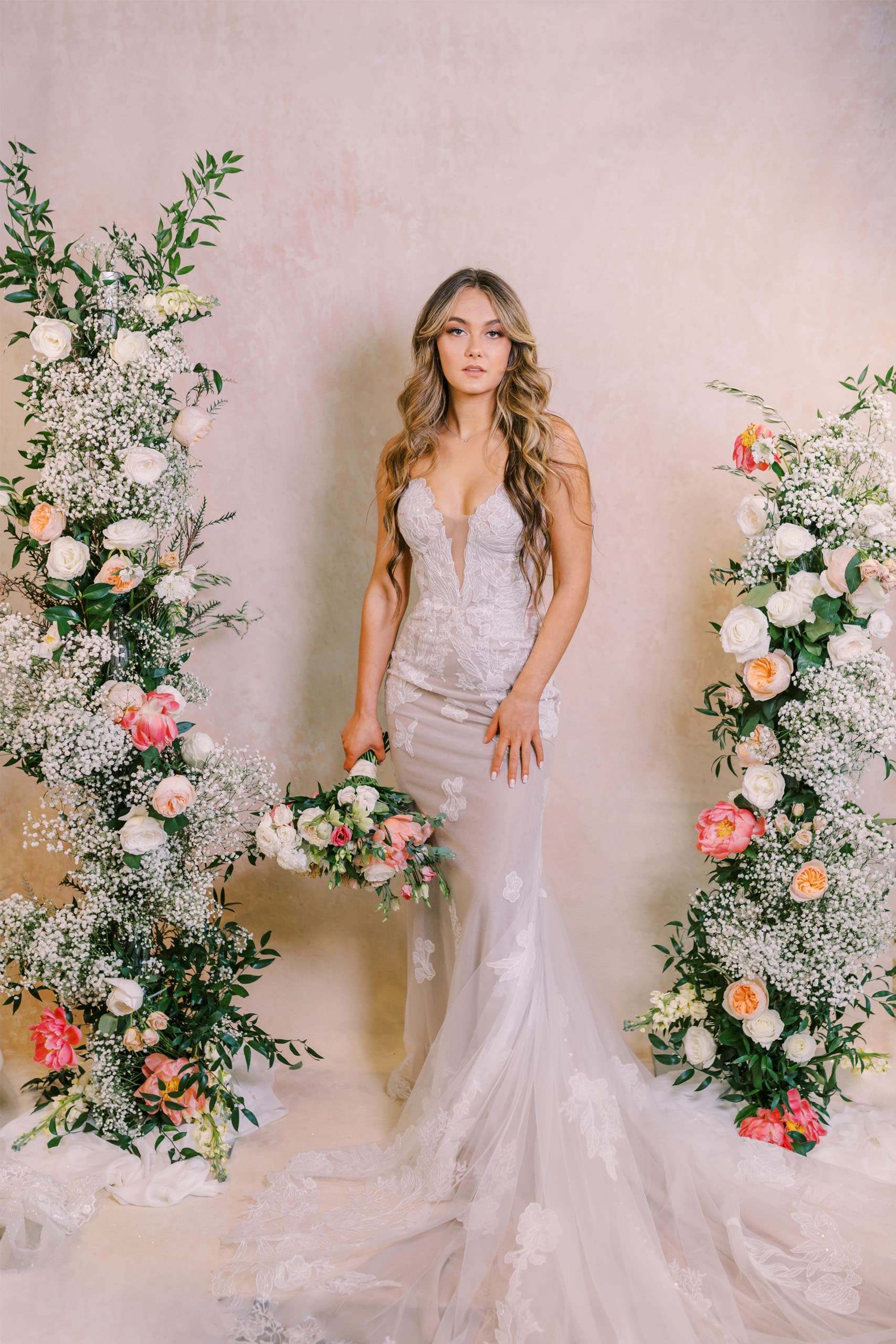 Collette by Olia Zavozina Nashville bridal designer - Peony collection Tennessee