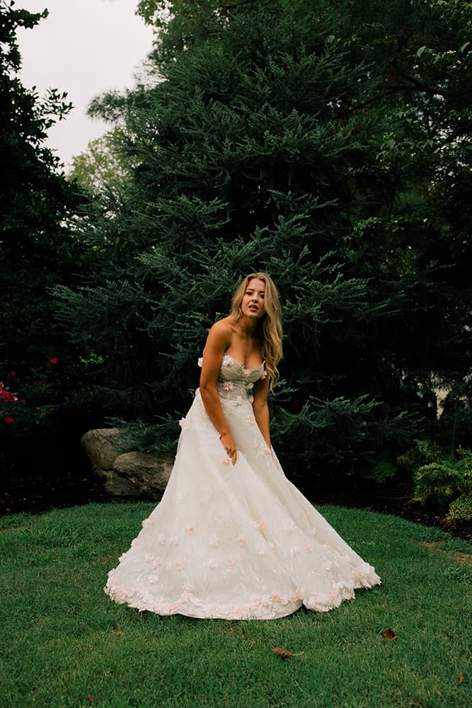 Diora by Olia Zavozina Nashville bridal designer - Rose Garden collection Tennessee