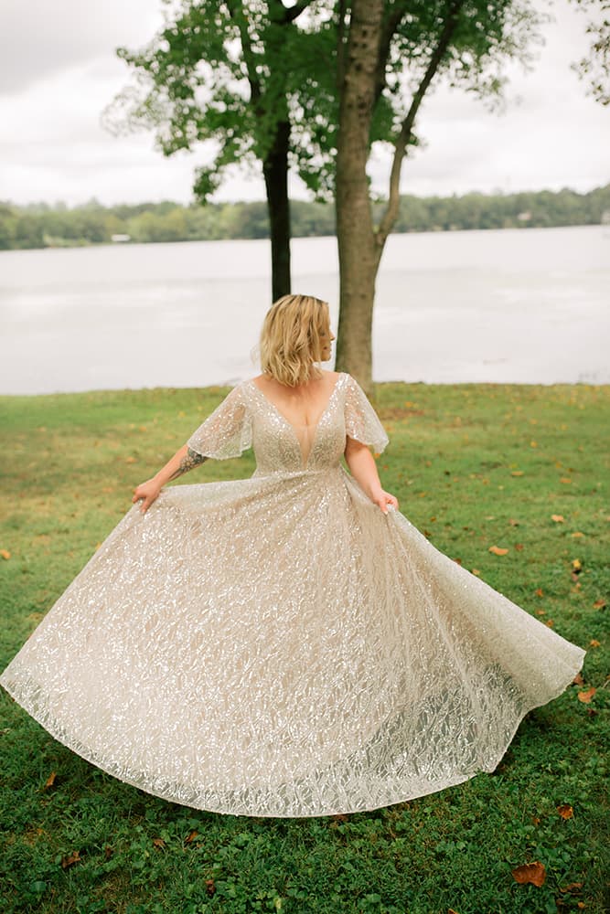 Serena by Olia Zavozina Nashville bridal designer - Rose Garden collection Tennessee