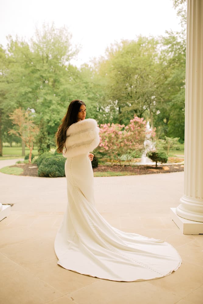 Christina by Olia Zavozina Nashville bridal designer - Rose Garden collection Tennessee