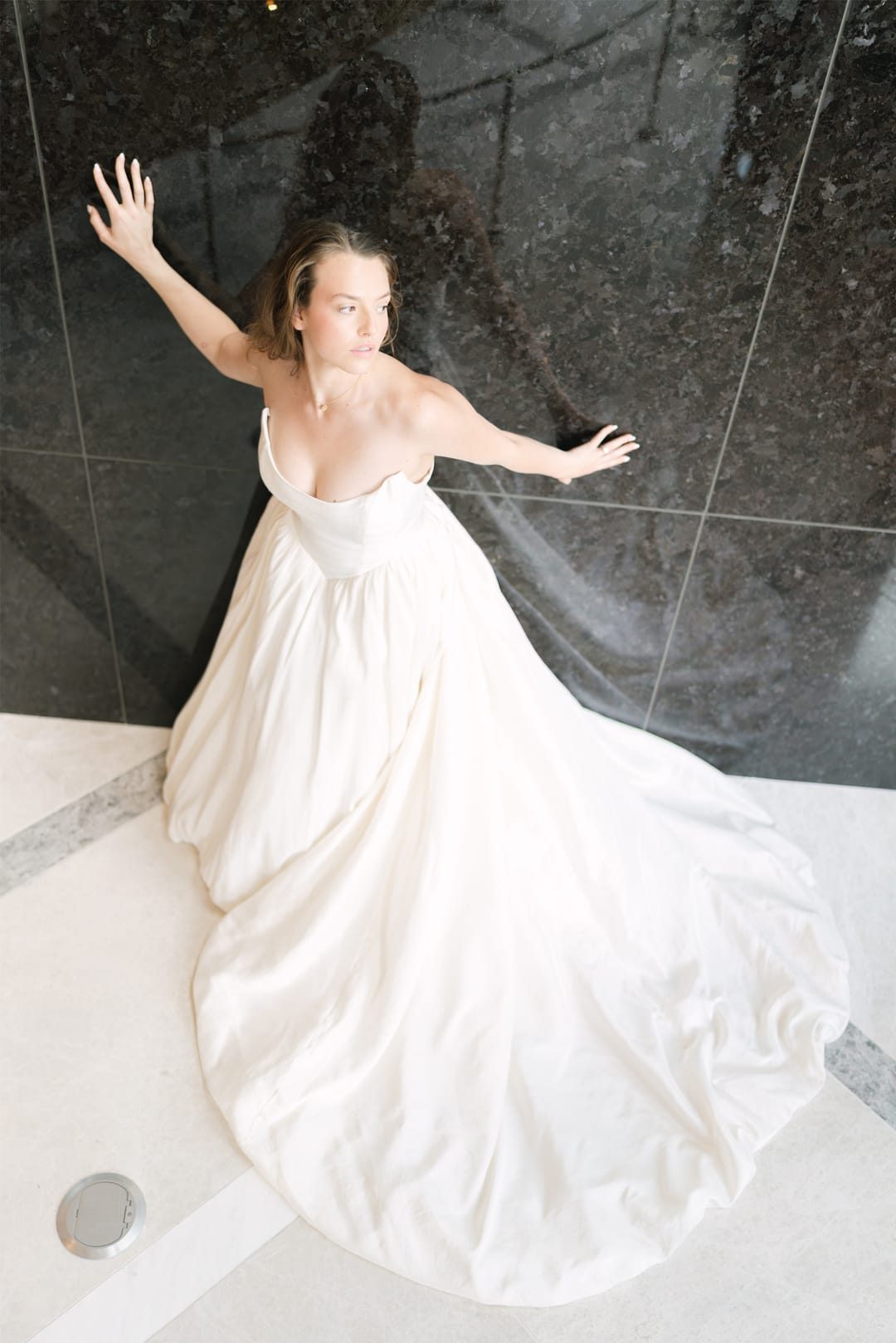 The Anise gown, from the Conrad collection